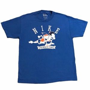 Blue Nike Loose Fit T-shirt